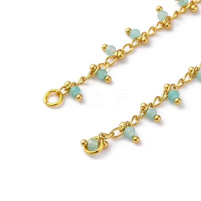Brass Cable Chain Necklace Making KK-K337-12G-11-1