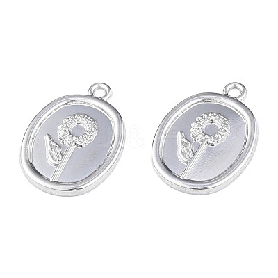 Rack Plating Alloy Pendants X-PALLOY-N175-03P-1