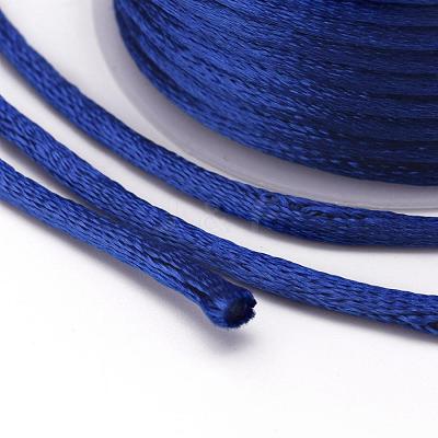 Nylon Satin Rattail Cords NWIR-L006-1mm-16-1