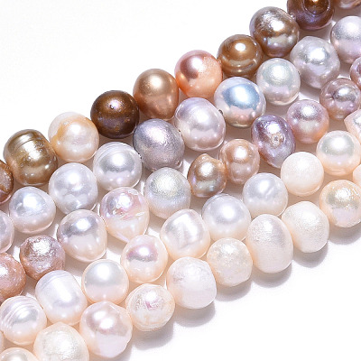 Natural Cultured Freshwater Pearl Beads Strands PEAR-N013-05I-1