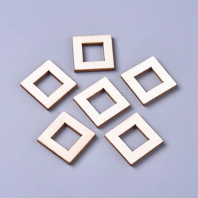 Poplar Wood Linking Rings WOOD-D021-04A-1