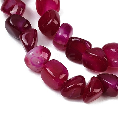 Natural Agate Beads Strands G-H295-B01-11-1