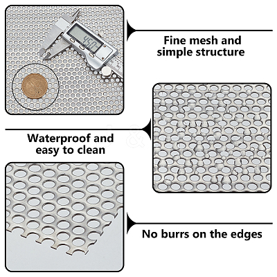 Stainless Steel Fine Mesh Strainer DIY-WH0496-73A-P-1