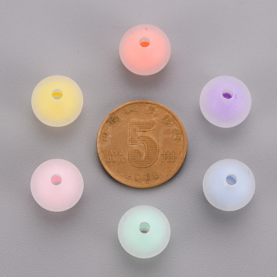 Transparent Acrylic Beads TACR-S152-16C-1