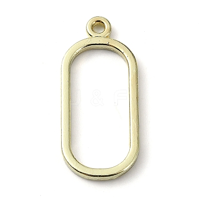 Rack Plating Alloy Pendants PALLOY-K023-09G-1