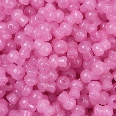 Transparent Colours Glass Seed Beads SEED-R001-01F-1