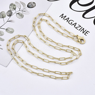 Brass Paperclip Chains MAK-S072-10A-MG-1