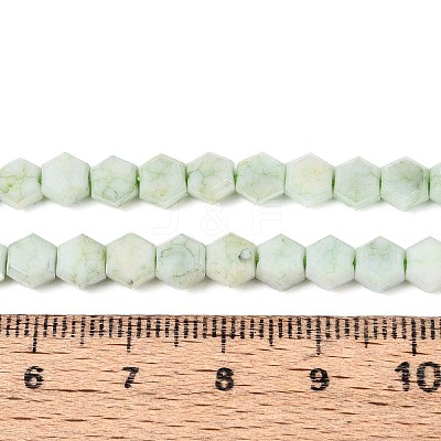 Anti-Tarnish Electroplate Glass Beads Strands GLAA-T028-6mm-02C-1