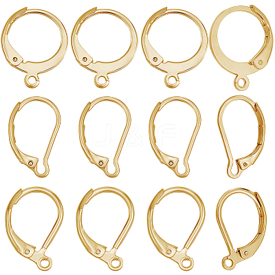 60Pcs 3 Styles 304 Stainless Steel Leverback Earring Findings STAS-BBC0008-30C-1