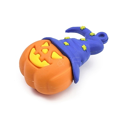 Halloween Theme PVC Plastic Pendants KY-Z001-001F-1