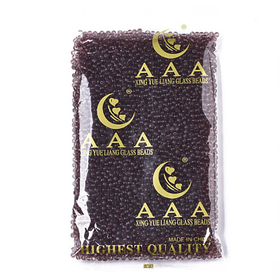 6/0 Transparent Glass Seed Beads SEED-S040-09A-02-1