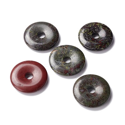 Natural Dragon Blood Pendants G-K319-02A-01-1