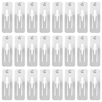 100Pcs Iron Hair Clip Findings PHAR-SC0001-002A-1
