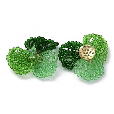 Glass Beaded Cabochons FIND-G058-03H-1