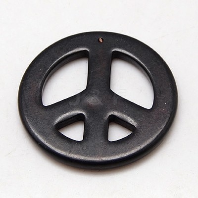 Synthetic Howlite Beads TURQ-L014-55mm-05D-1
