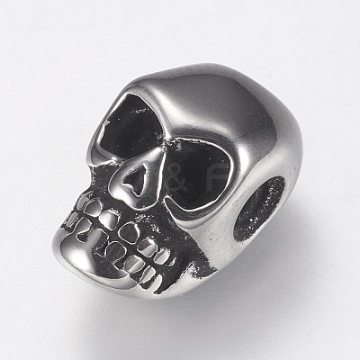 316 Surgical Stainless Steel Beads X-STAS-F144-090AS-1