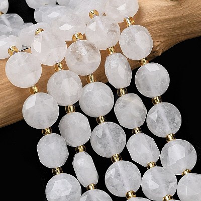Natural Quartz Crystal Beads Strands G-C116-A186-01-1