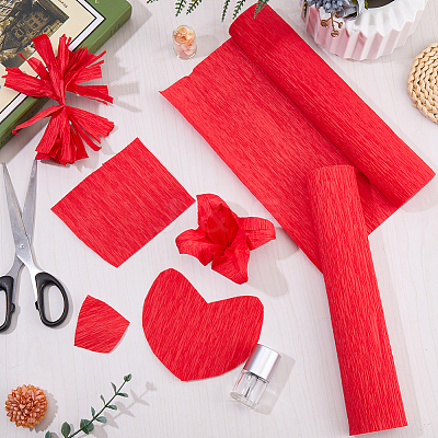 Handmade Crepe Paper DIY-WH20053-68B-1
