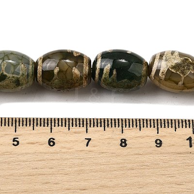 Tibetan Style dZi Beads Strands G-S389-A04-1