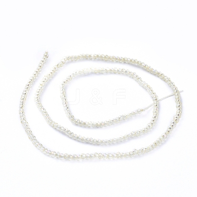 Electroplate Glass Beads Strands EGLA-F149-FR-06-1