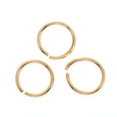 304 Stainless Steel Open Jump Rings STAS-G224-22G-08-1