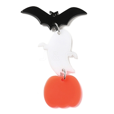 Halloween Theme Acrylic Pendants LS-MACR-C022-01B-1