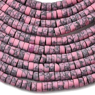 Dyed Synthetic Turquoise Beads Strands G-Z089-A04-K-1