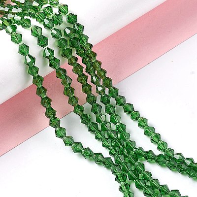 Imitation #5301 Bicone Beads X-GLAA-S026-6mm-01-1