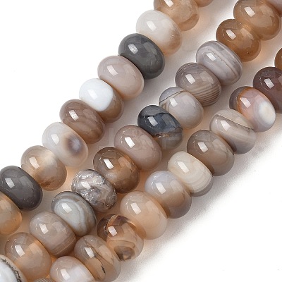 Natural Agate Beads Strands G-H295-C03-18-1