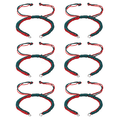 Nylon Thread Bracelets Making AJEW-TAC00104-1
