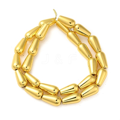 Electroplated Synthetic Magnetic Hematite Beads Strands G-Q1009-F02-01G-1