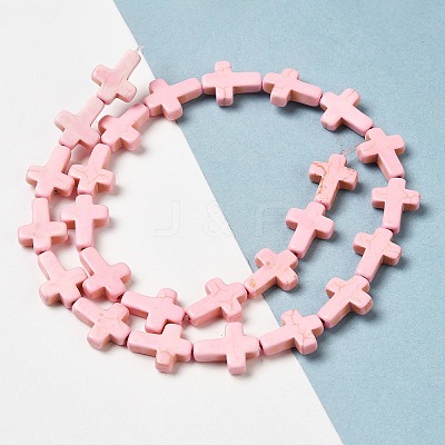 Synthetic Turquoise Dyed Beads Strands G-P507-06C-1