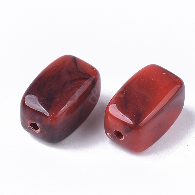 Acrylic Beads X-OACR-N130-016E-1