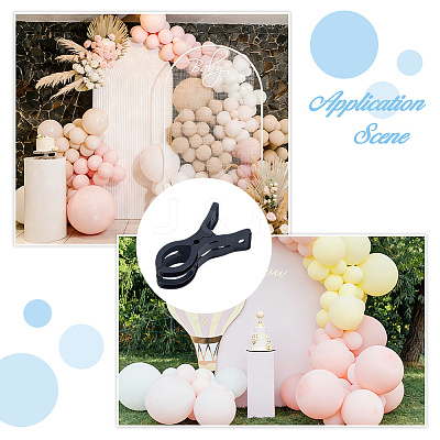 20Pcs ABS Plastic Clothes Drying Clip AJEW-WH0410-190B-1