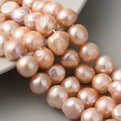 Natural Cultured Freshwater Pearl Beads Strands PEAR-A006-13E-1