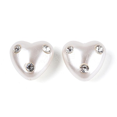 ABS Plastic Imitation Pearl Beads SACR-T017-79B-1