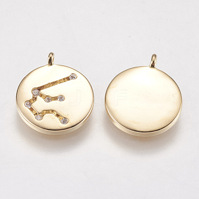Brass Pendants KK-K215-29J-1