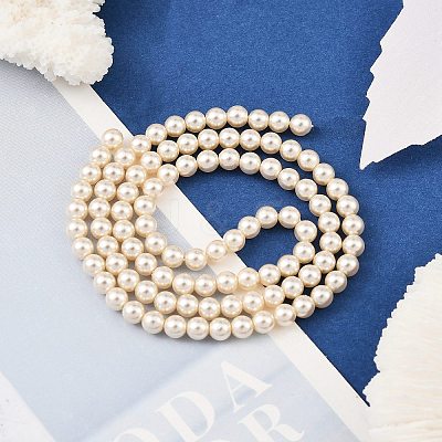Preciosa® MAXIMA Crystal Nacre Pearls Y-PRC-NPA4-70000-1