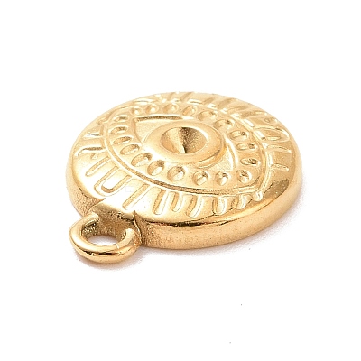304 Stainless Steel Pendant Rhinestone Settings STAS-G287-10G-1
