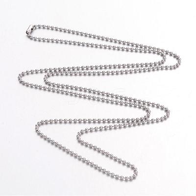 Tarnish Resistant Stainless Steel Necklace Making IFIN-R114-1.5mm-1