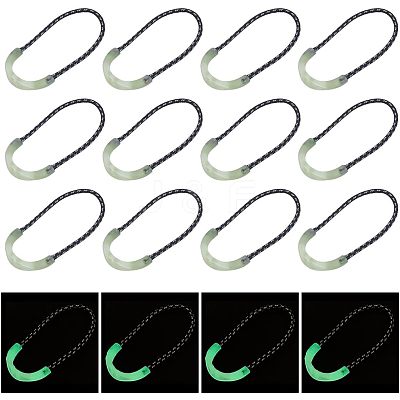 30Pcs Luminous Plastic Zipper Pulls FIND-CA0005-31-1