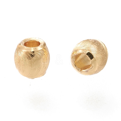 Brass Beads KK-M213-02C-G-1