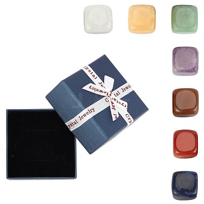 Chakra Gemstone Beads G-P001-18-1