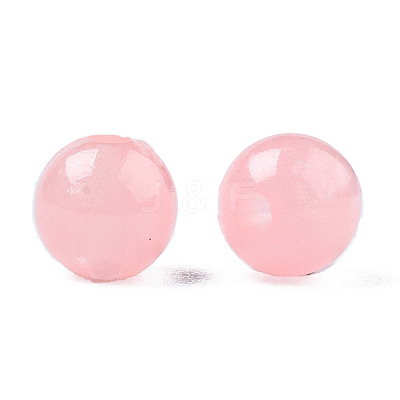 Luminous Acrylic Beads MACR-N008-25D-6MM-1
