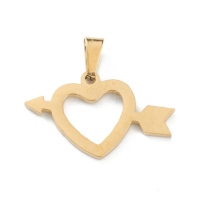 Ion Plating(IP) 304 Stainless Steel Pendants STAS-Z035-07G-1