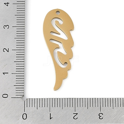 304 Stainless Steel Pendants STAS-L279-007G-1