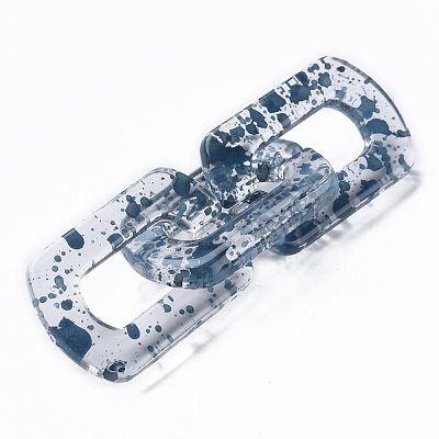 Transparent Acrylic Linking Rings OACR-N009-017A-01-1