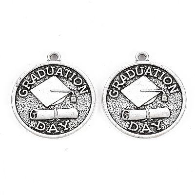 Tibetan Style Alloy Pendants X-TIBE-S323-106AS-RS-1