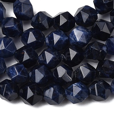 Natural Sodalitee Beads Strands G-Z119-A35-01-1