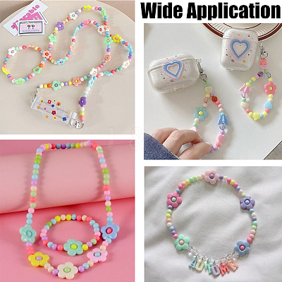Opaque Acrylic Beads MACR-SP0002-06A-1